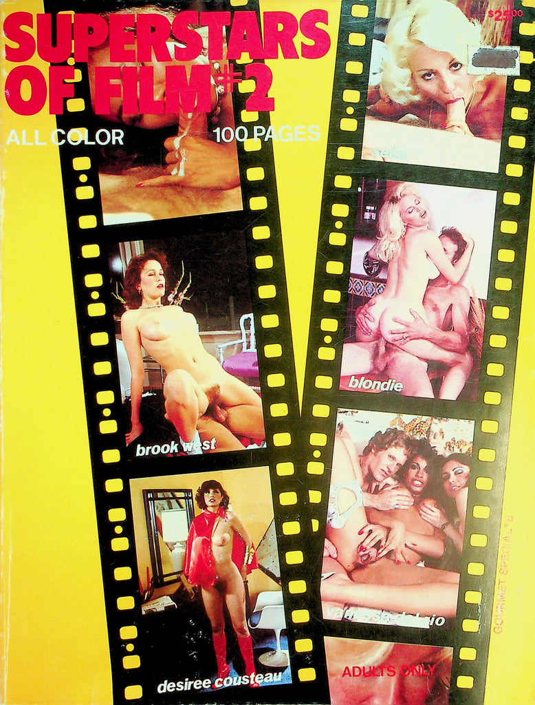 Superstars Of Film Magazine  Seka, Blondie, Vanessa Del Rio & More!  #8 1980's  100 Pages!  100 Pages!       051726lmp