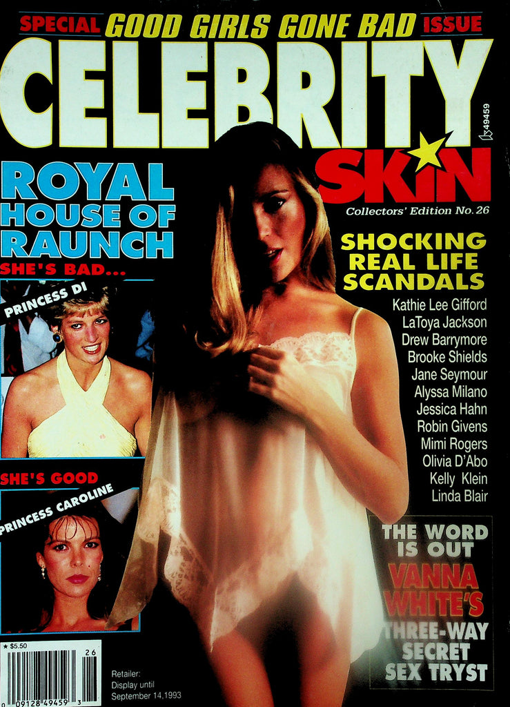 Celebrity Skin Magazine  Vanna White, Princess Di  & More!  #26  1993  121525lmp