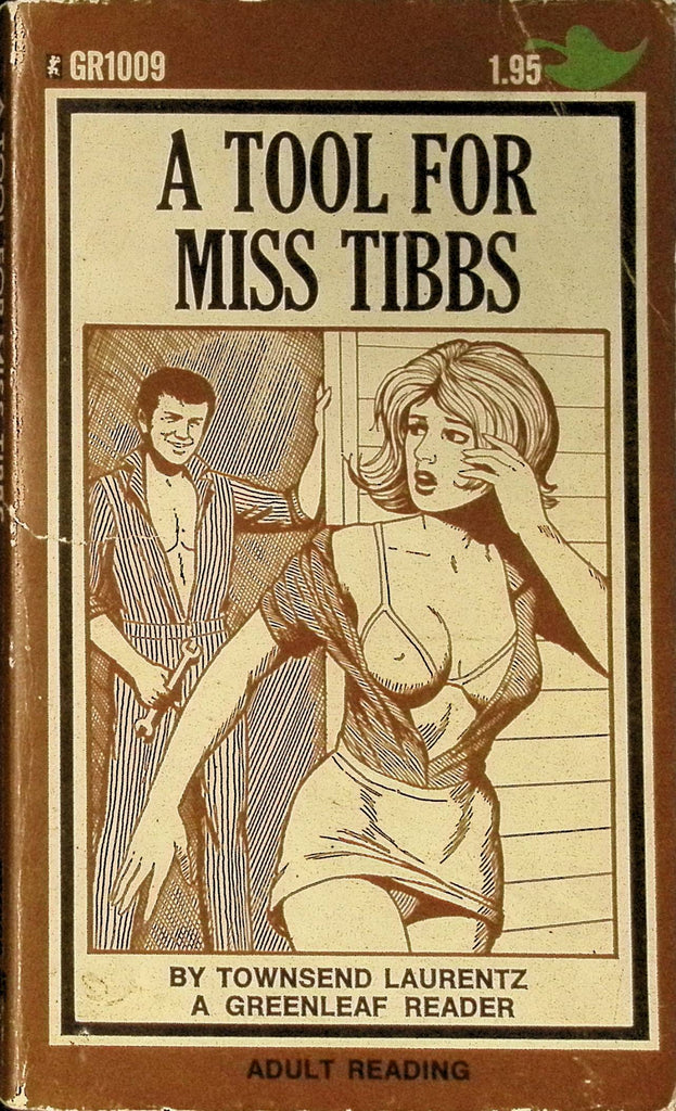 A Tool For Miss Tibbs by Townsend Laurentz Gr1009 1971 Greenleaf Classics Reader Adult Paperback Novel 082125AMP