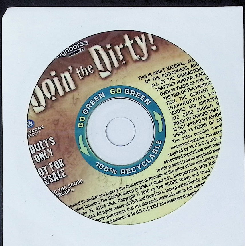 Naughty Neighbors Presents Doin' the Dirty! Adult DVD 2010 Score Group 022026AKDVD-C18