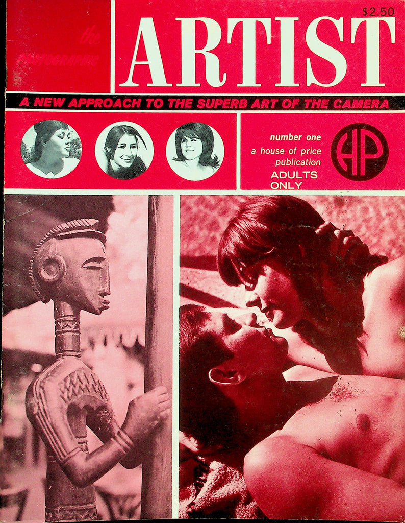 The Photographic Artist Magazine  The Naked Proof / Among The Nudists   #1 1960's  House Of Price    070926lmp-GSC