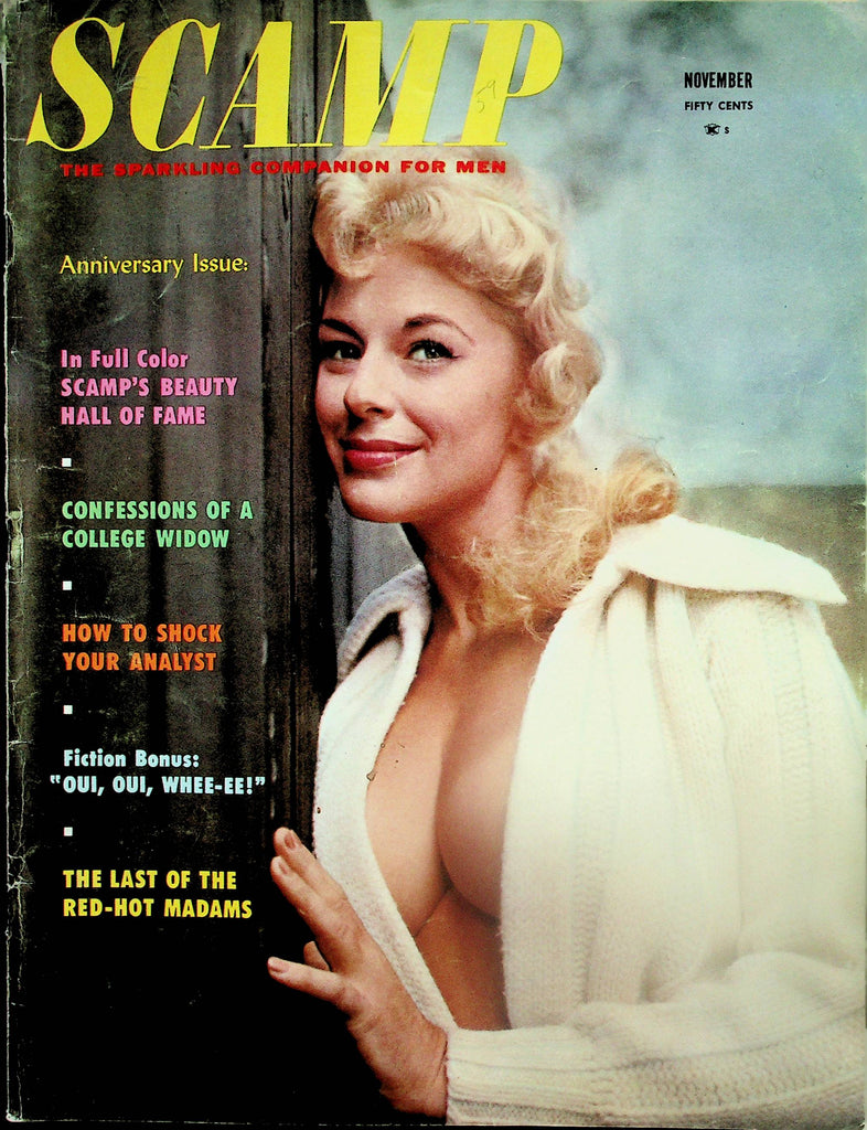 Scamp Vintage Magazine  Scamp's Beauty Hall Of Fame  November 1959     091325lm-p