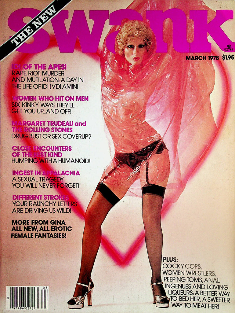 Swank Magazine   Margaret Trudeau and The Rolling Stones / Women Wrestlers  March 1978    052524lm-p