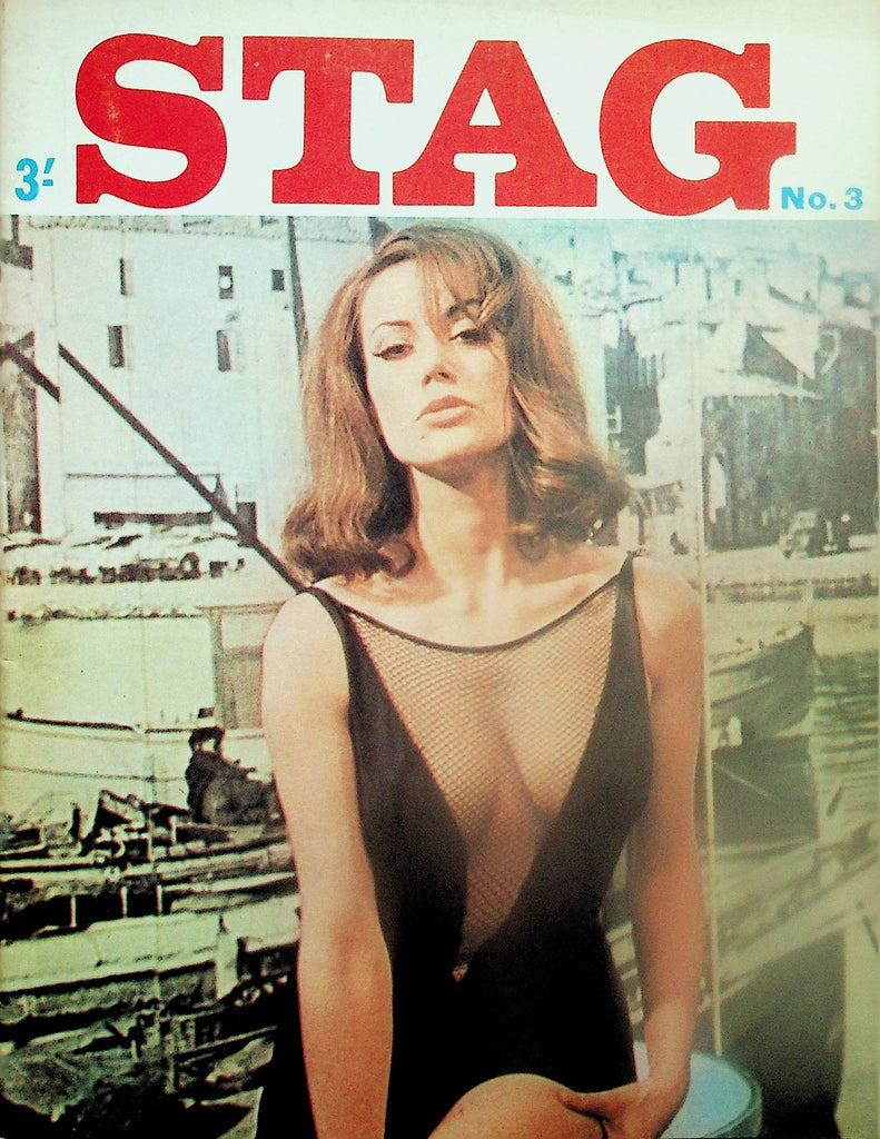 Stag Digest  Beautiful Girls, Hilarious Gags, Big Colour Pin-Up   #3  1960's   111825lm-p