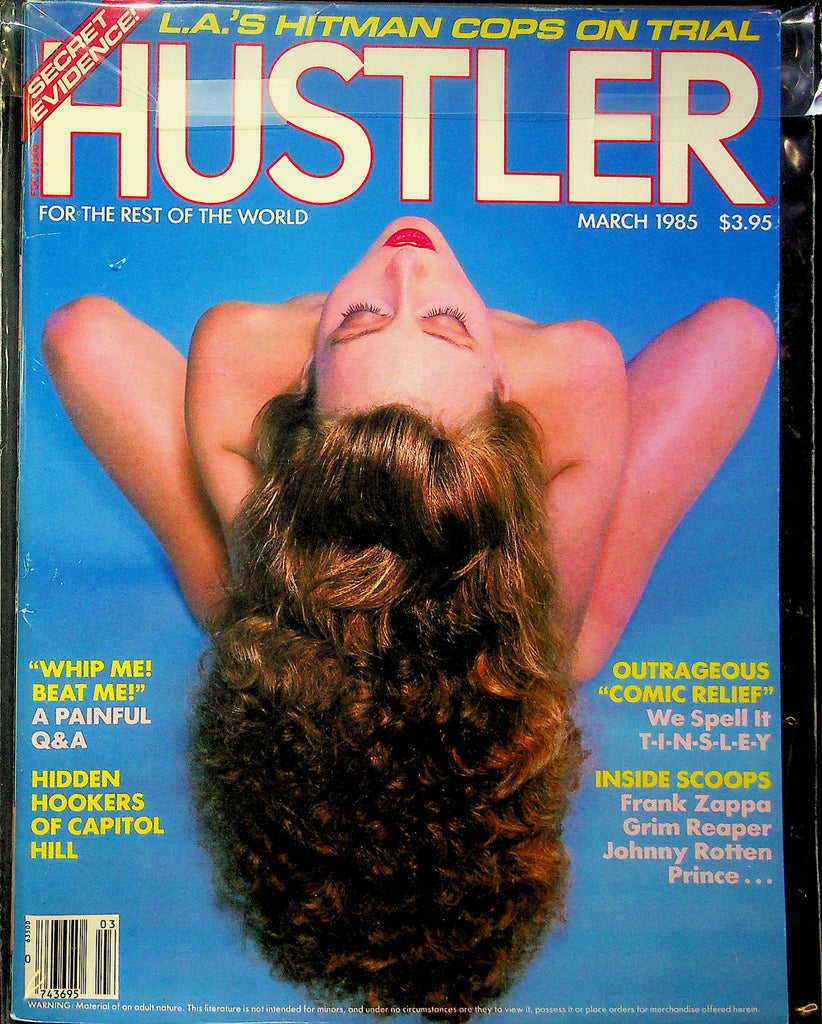 Hustler Magazine Frank Zappa March 1985 100223RP