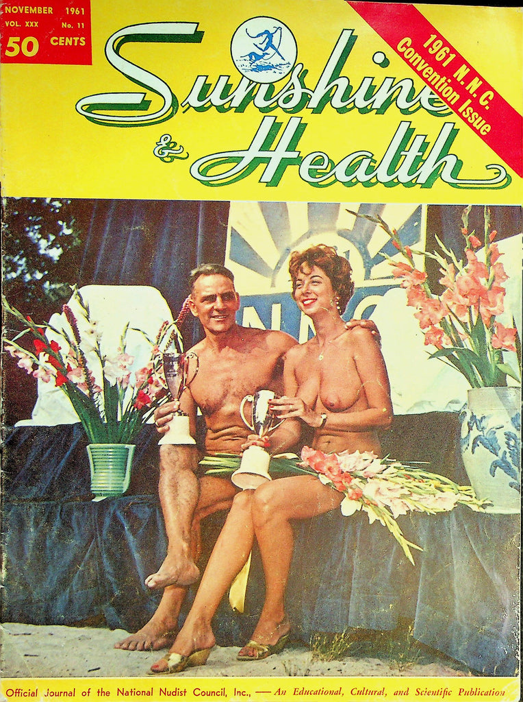Sunshine & Health Nudist Magazine  NNC Convention Issue  November 1961    082526lmp-GSC
