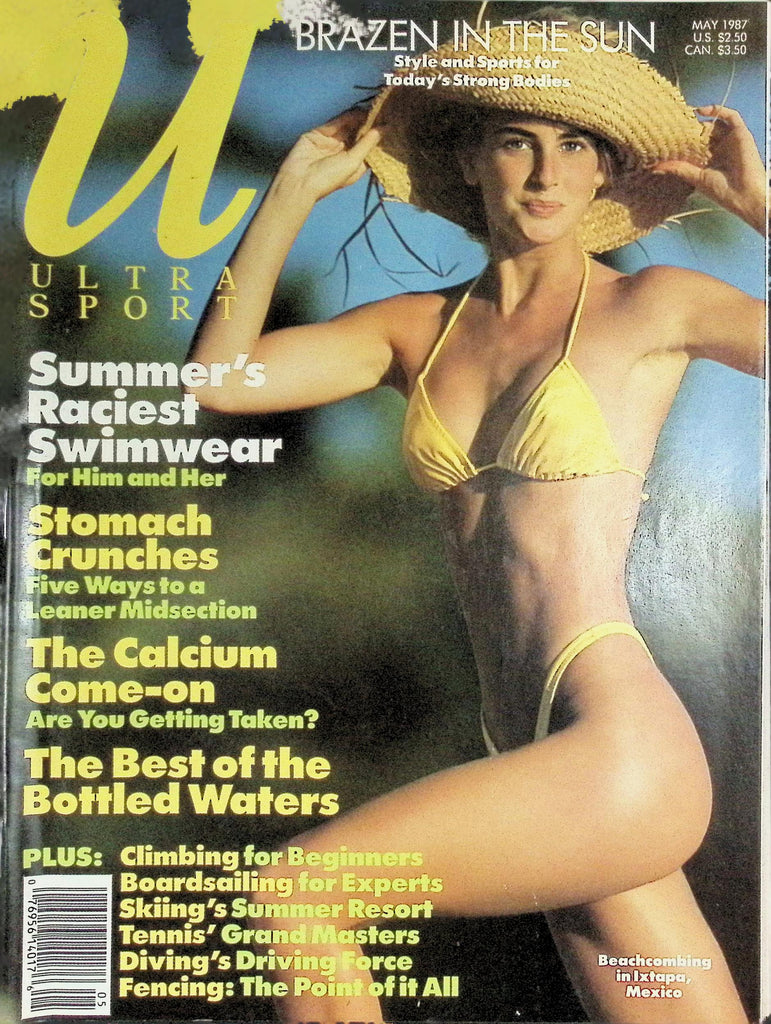 Ultra Sport Magazine May 1987 Summer's Raciest Swimwear 092626LLP2