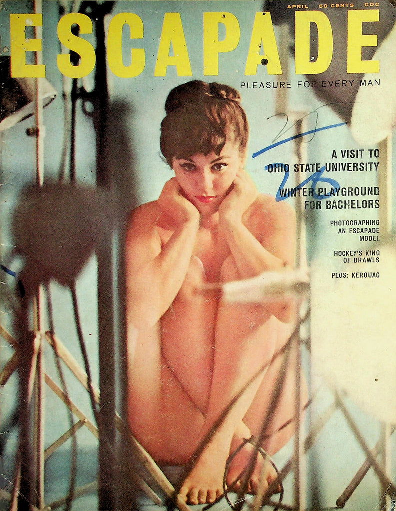 Escapade Magazine  Centerfold Betty Magowen  April 1960     040226lmp