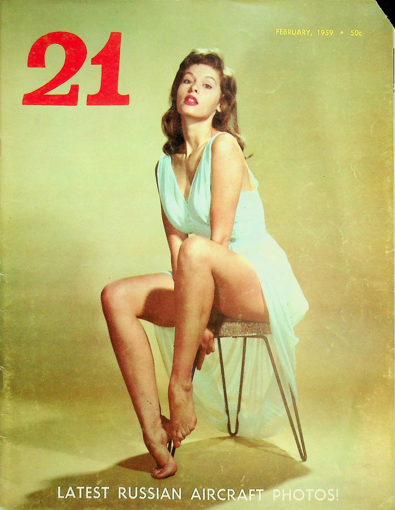 21 Magazine   Joy Harmon / Sexiest People On Earth   February 1959     032326lmp