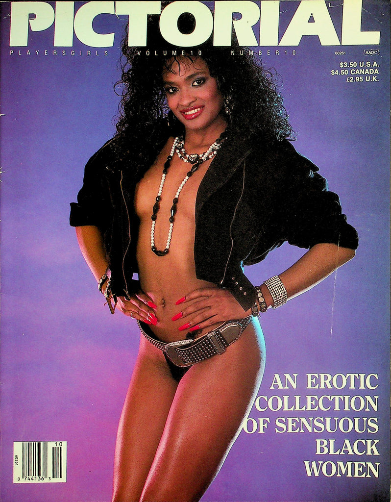 Pictorial Players Girls Magazine Sensuous Black Women: Makala,Deshira & More!  vol.10 #10  1990      061726lmp-GSC