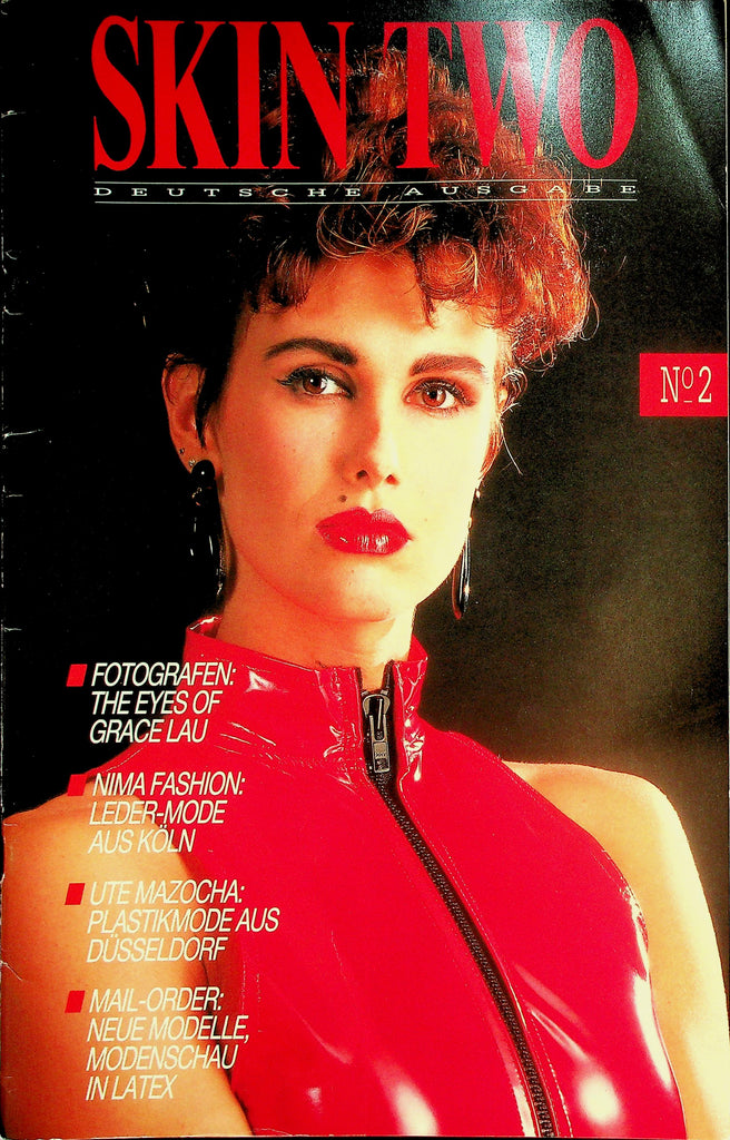 Skin Two Fetish German International Magazine  The Eyes Of Grace Lau  #2 1990's  022226lmp