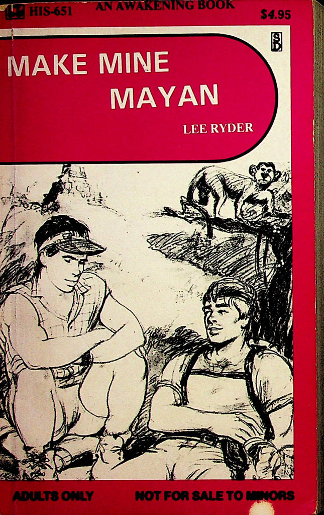 Make Mine Mayan Gay Novel  by Lee Ryder   1992       090923lm-p