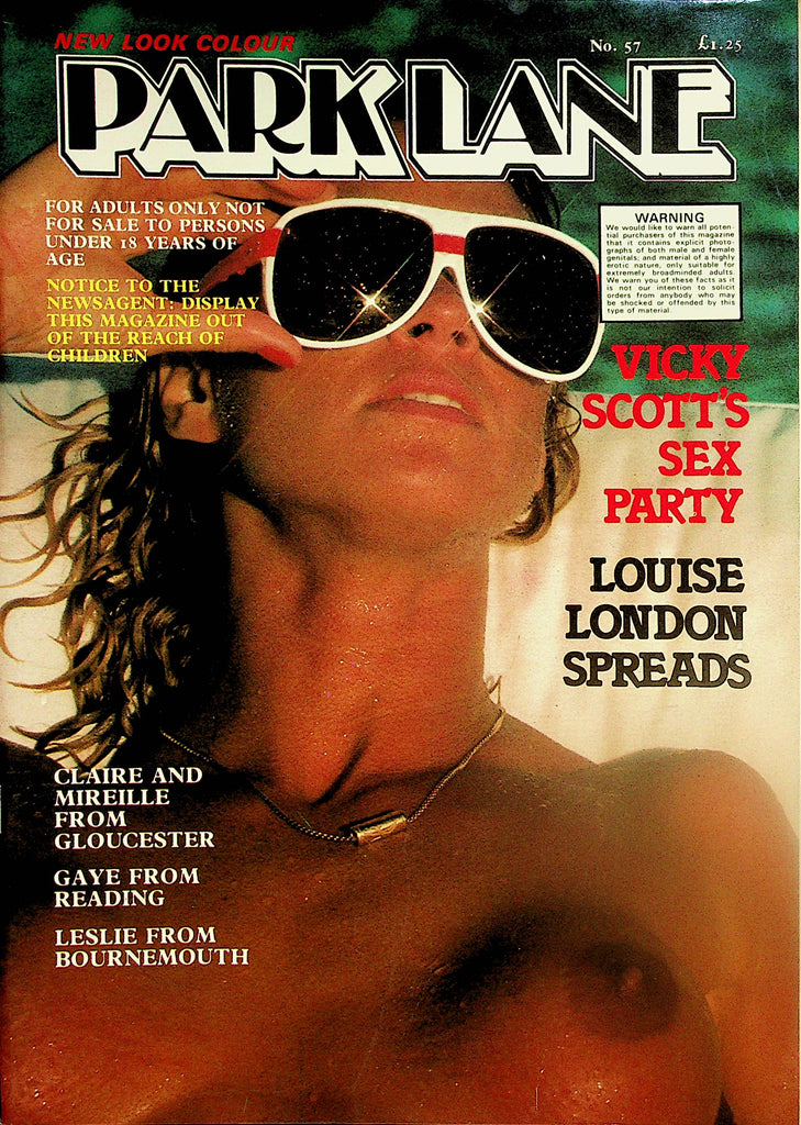 Park Lane Magazine   Vicky Scott's Sex Party / Louise London Spreads #57 1980's   040924lm-p2