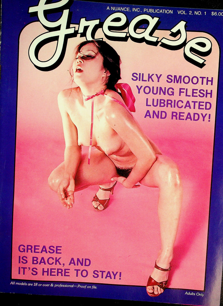 Grease Magazine  Silky Smooth Young Flesh Lubricated And Ready! vol.2 #1  1980 082926lmp-GSC