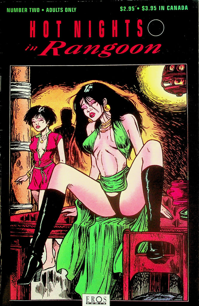 Hot Nights In Rangoon Adult Comic #2 August 1994 by Eros Comix     051726lmp