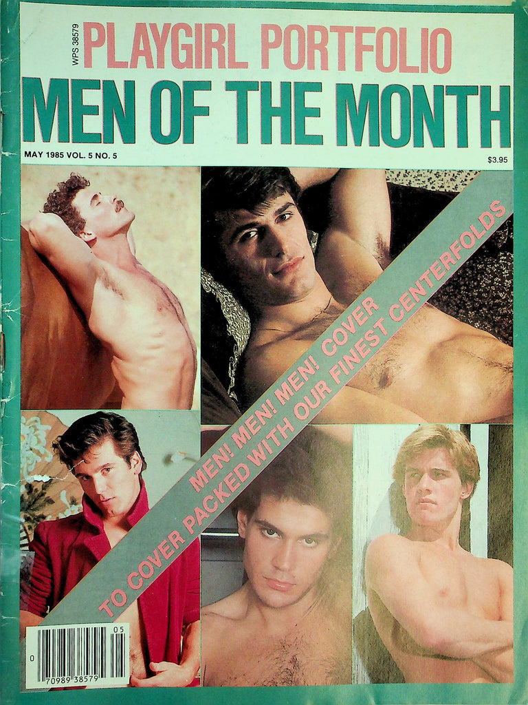 Playgirl Portfolio Men Of The Month Magazine  Finest Centerfolds!  May 1985  022526lmp2