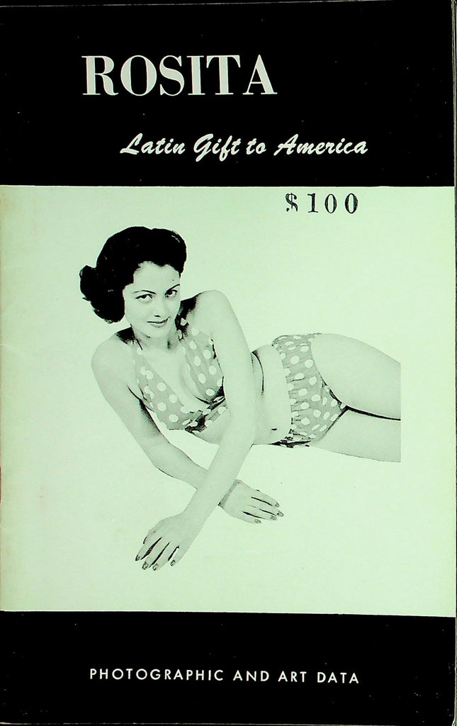 Rosita Latin Gift To America Digest  Nude Model Photographic And Art Data  1960's     013126lmp