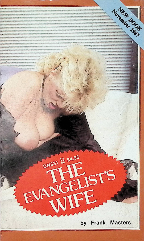 The Evangelist's Wife by Frank Masters November 1987 Greenleaf Classics Adult Paperback Novel -111824AMP