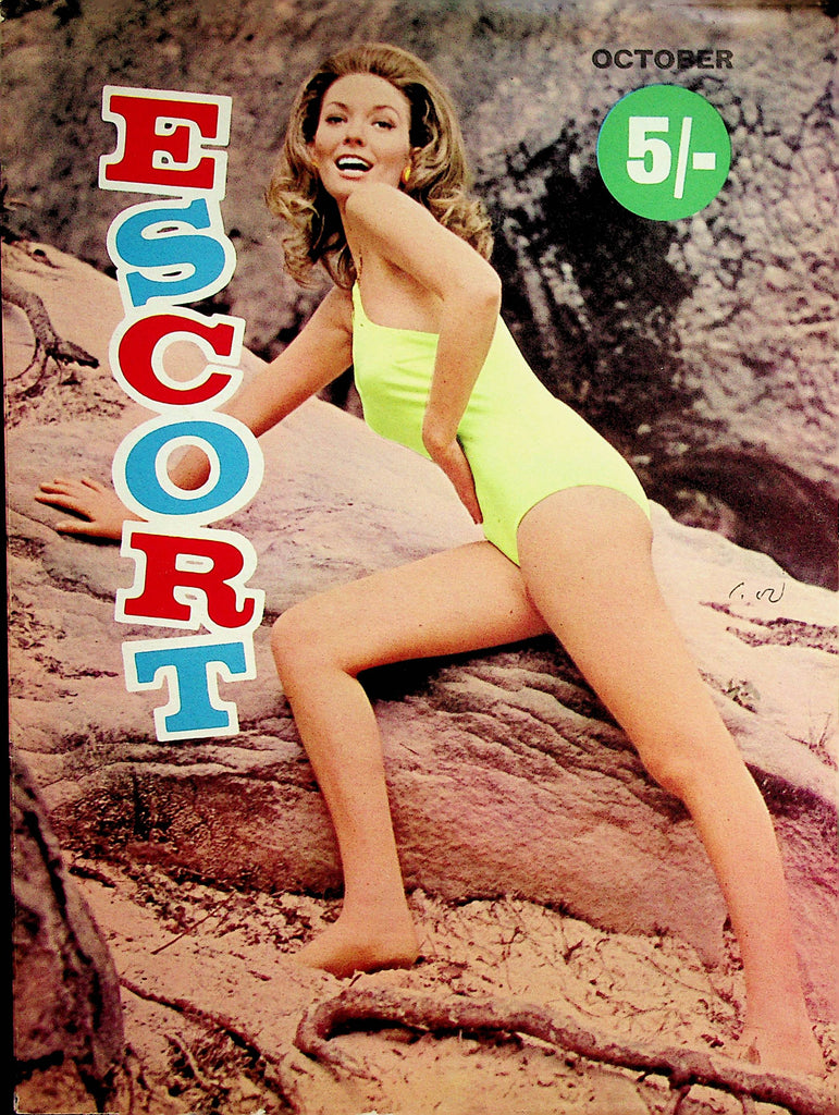 Escort Vintage Magazine  Centerfold Cynthia Neal  October 1970's    062623lm-p