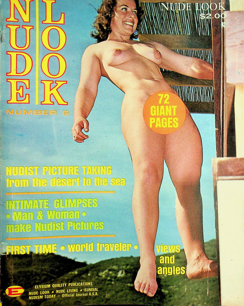 Nude Look Magazine  Nudist Picture Taking From The Desert To The Sea  #6 1954    by Elysium   050926lmp