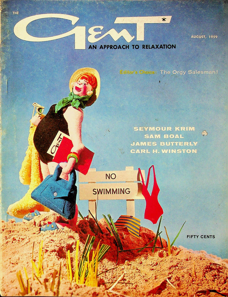 The Gent Magazine Ft. Seymour Krim & Sam Boal August 1959  040326lmp