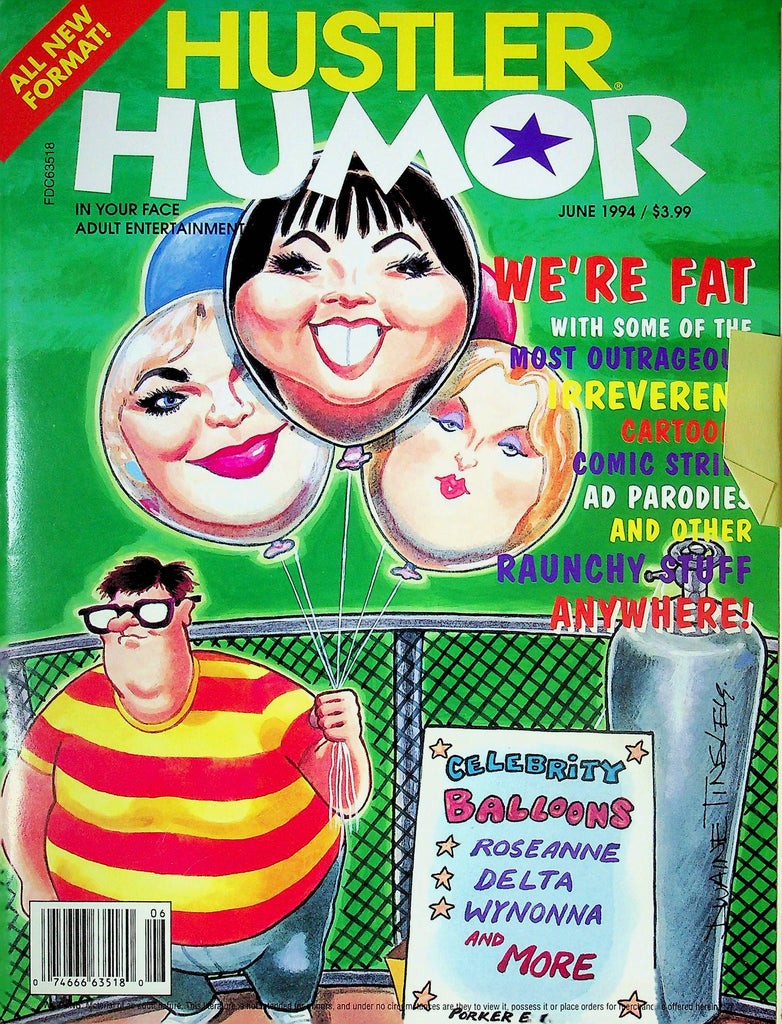 Hustler Humor Magazine Women With Balls June 1994 092524RP