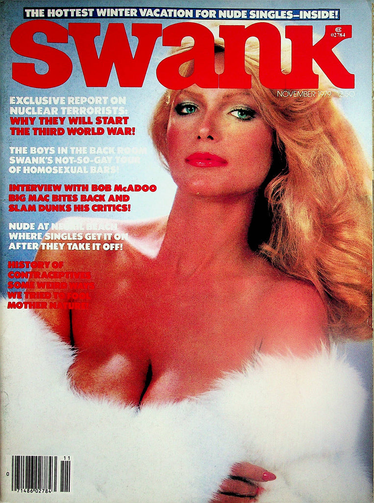 Swank Magazine  Hottest Winter Vacation For Nude Singles / Centerfold Girl Denise  November 1979    022625lm-p