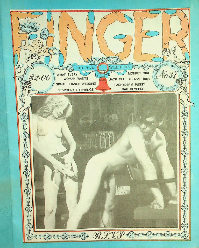 Finger Adult Newspaper Magazine  Spare Change Wedding / What Every Woman Wants  #37 1970's  090126lmp2-GSC