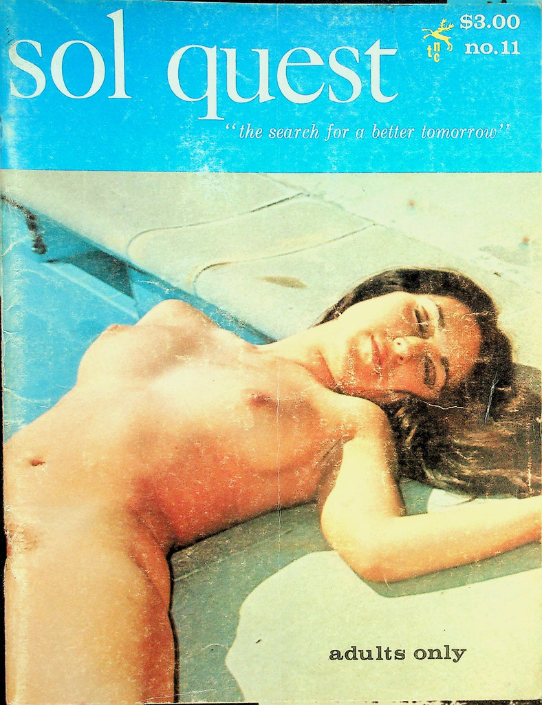 Sol Quest Nudist Magazine  "The Search For A Betterr Tomorrow"  #11 1970  080726lmp-GSC