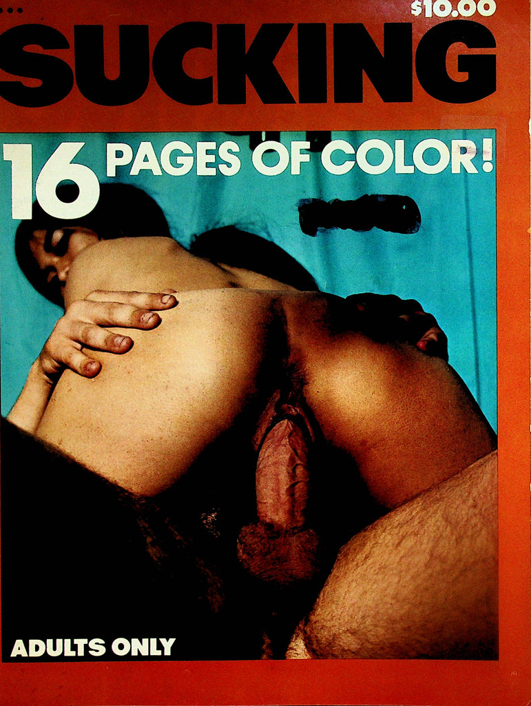 Sucking Magazine  The Sexual Warmup / Sex Trends Today  #1 1970's   052824lm-p