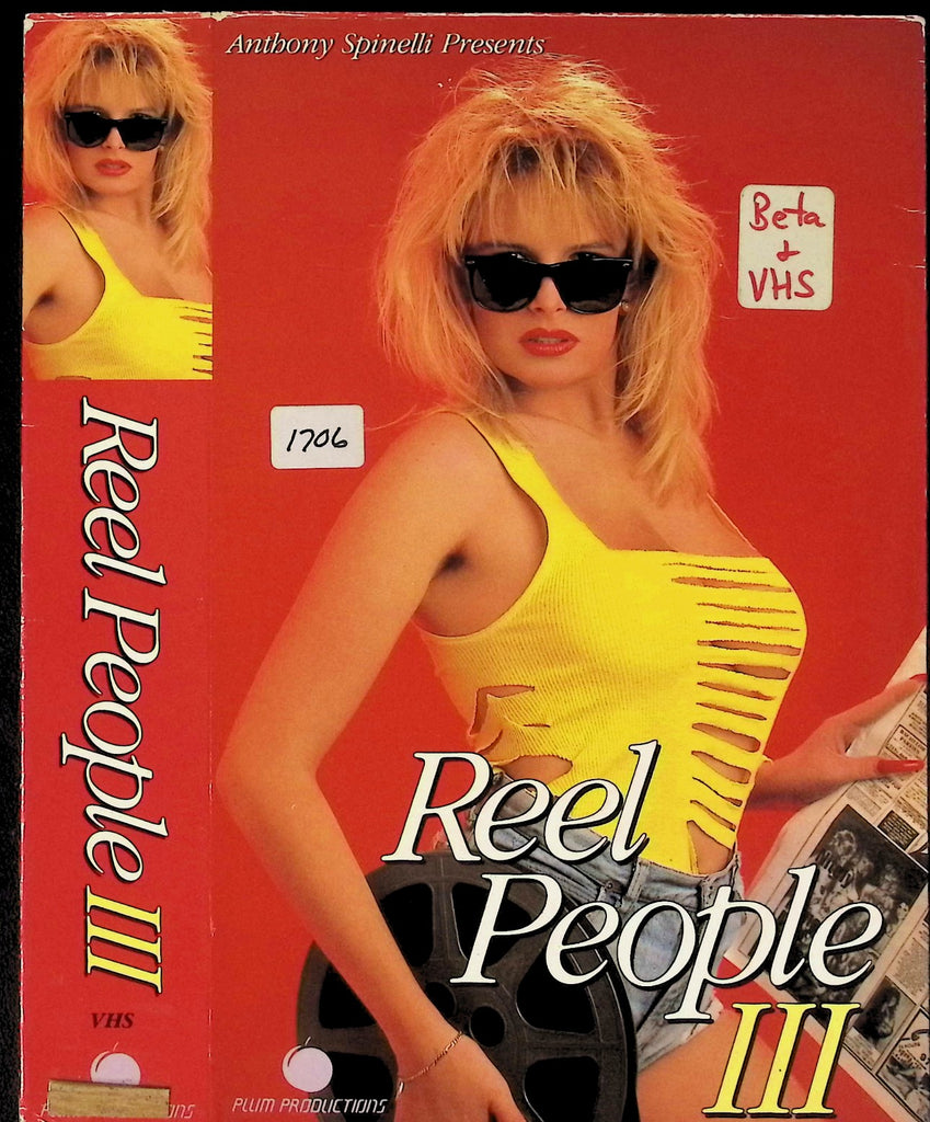 Reel People #3 with Lynn LeMay Joey Silvera Rene Morgan Adult VHS Plum Productions 042926AKVHS