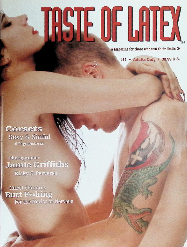 Taste of Latex Magazine #11 1995 Photographer Jamie Griffiths Risky & Perverse   100226LLP