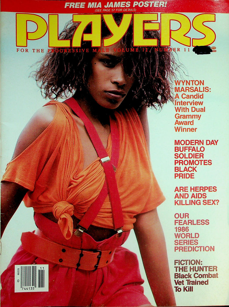 Players Magazine  Covergirl Denise / Wynton Marsalis  vol.12 #11 April 1986    051526lmp
