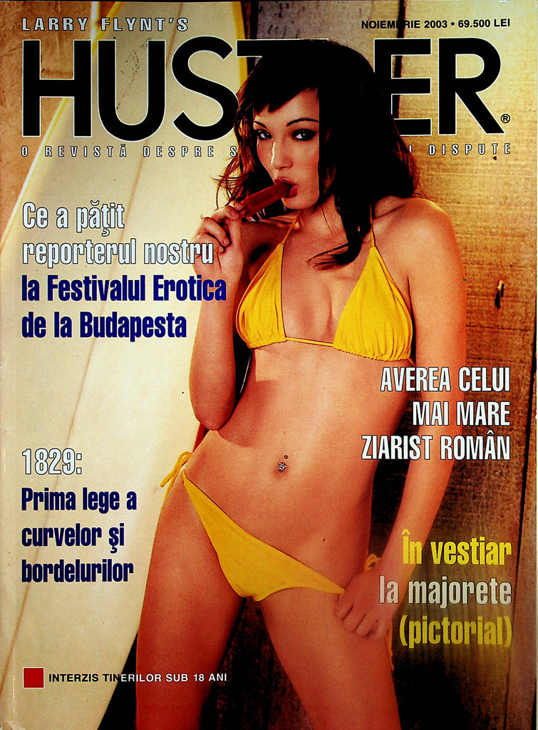 Hustler Romanian International Magazine  November 2003   100524lm-p