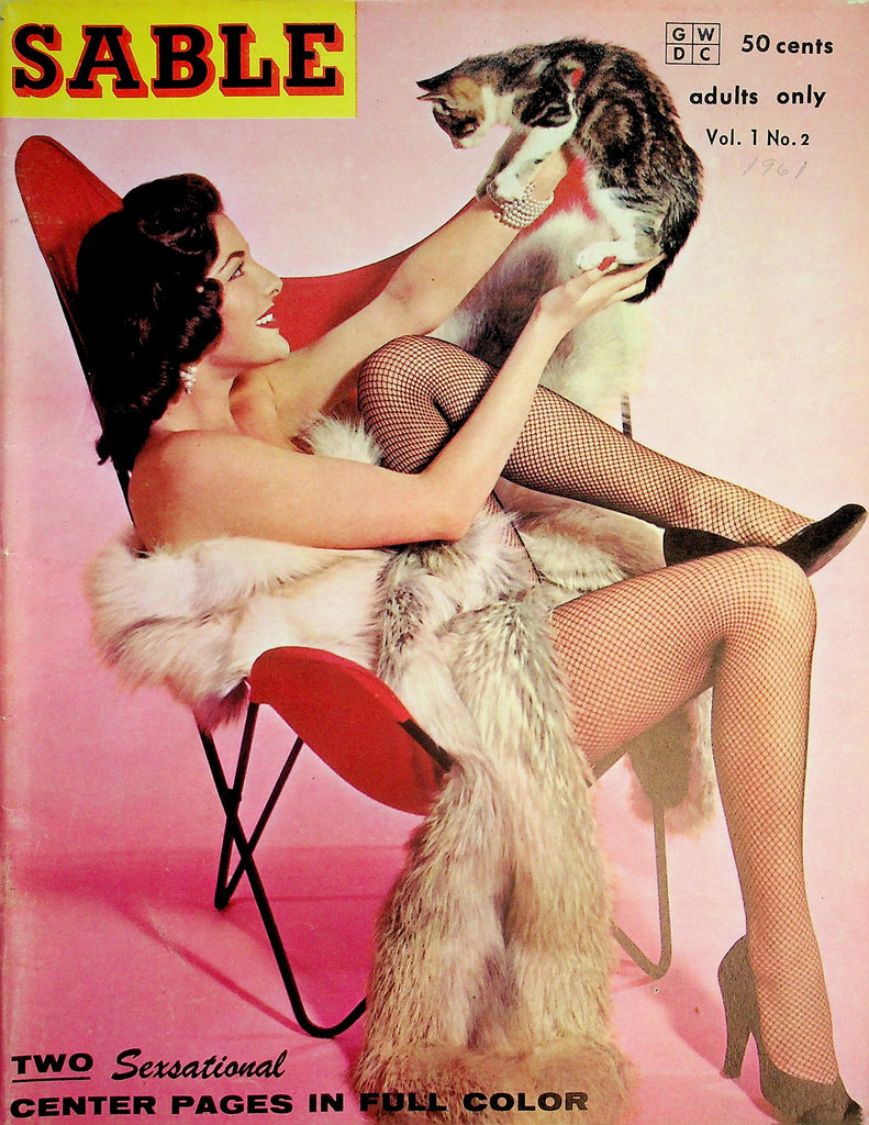 Sable Magazine   Marguerite Jones  vol.1 #2  1961     051326lmp