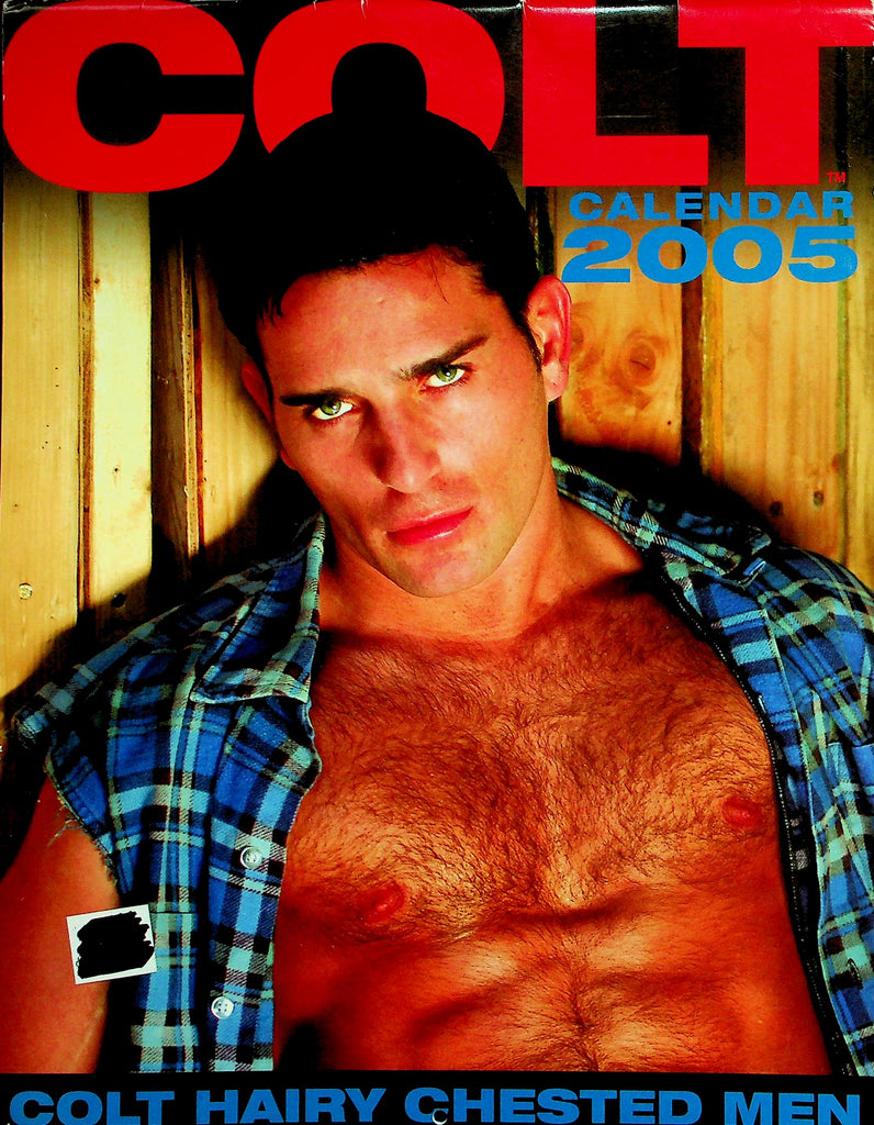 Colt Hairy Chested Men 2005 Gay Interest Wall Calendar   041526lmp