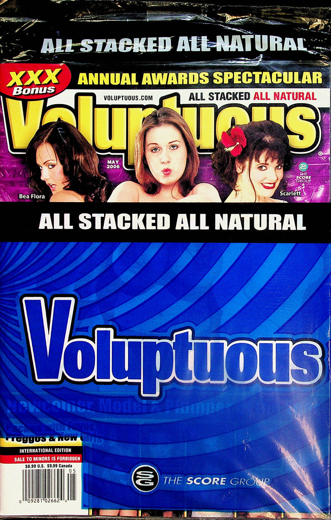 Voluptuous Busty Magazine  Nicole Peters, Bea Flora, Scarlett  May 2006 new/sealed    110324lm-p