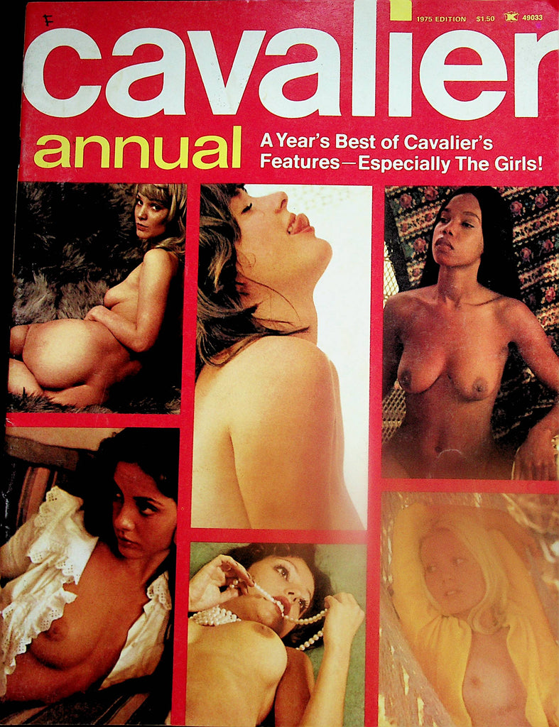 Cavalier Annual Magazine  Centerfold Roberta Pedon / Gray Matter by Stephen King  1975 Edition   072224lm-p2