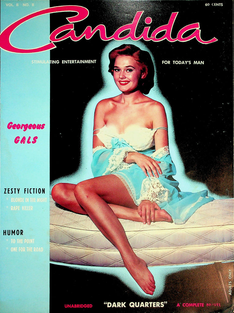 Candida Magazine  Gorgeous Gals / "Dark Quarters" Complete Novel  vol.2 #2  1960  032126lmp