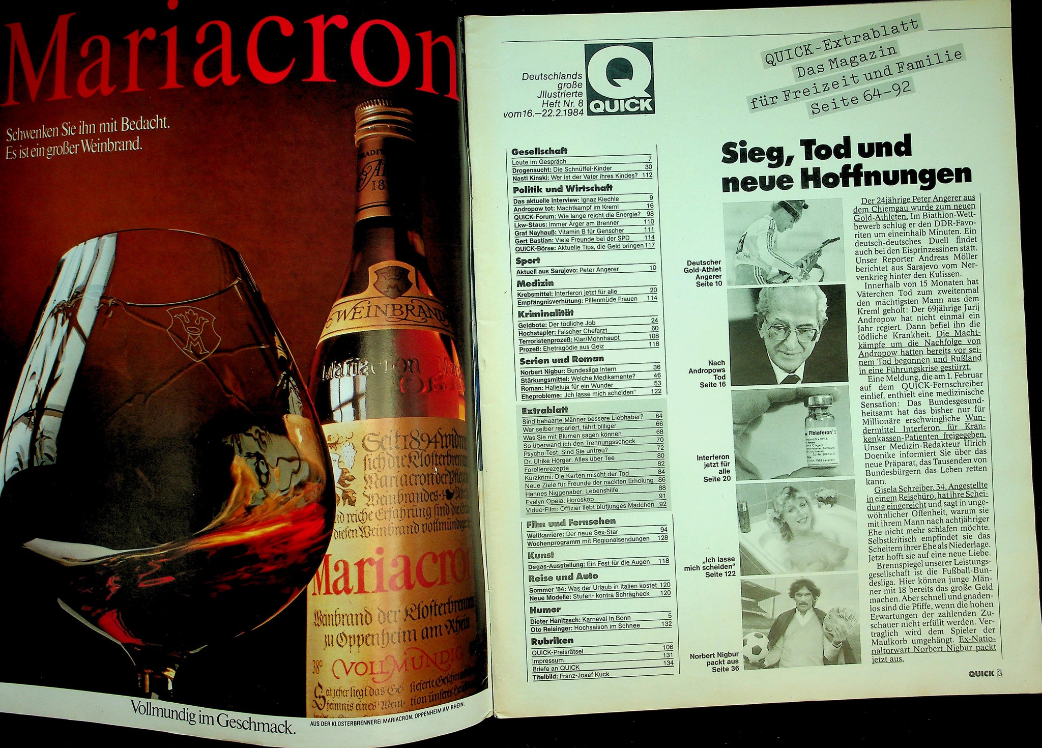 Q Quick German International Magazine #8 February 1984 051626lmp – Mr ...