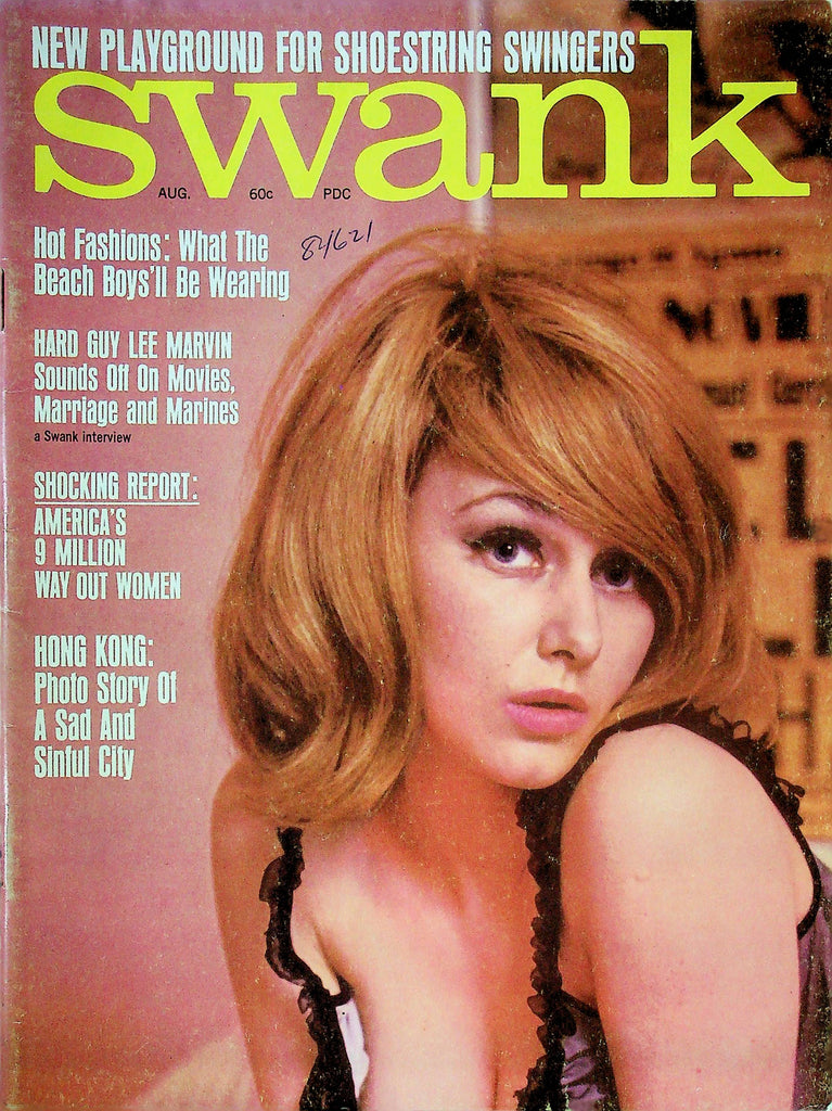 Swank Men's Magazine Lee Marvin August 1966 061824RP