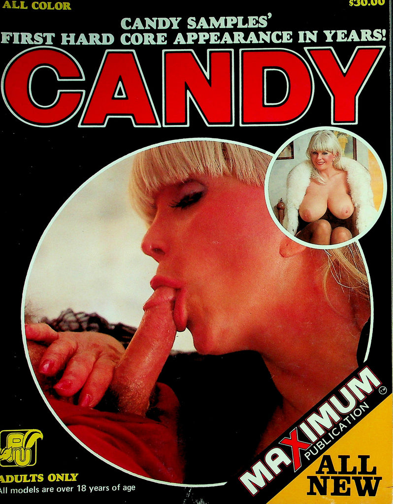 Candy Magazine  Candy Samples' First Hardcore Appearance In Years!   #1  1980's  Maximum Publication   062226lmp-GSC