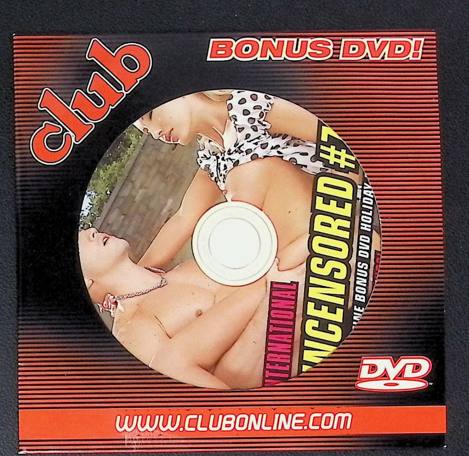 Club International Uncensored #7 - Case/Cover Art Not Included - Adult DVD - 082125AKDVD-B