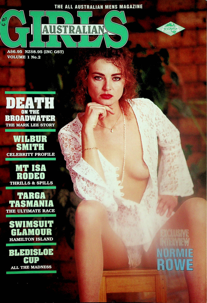 Australian Girls Magazine  Cover/Centerfold Girl Susan  vol.1 #2  1990's    102825lm-p2