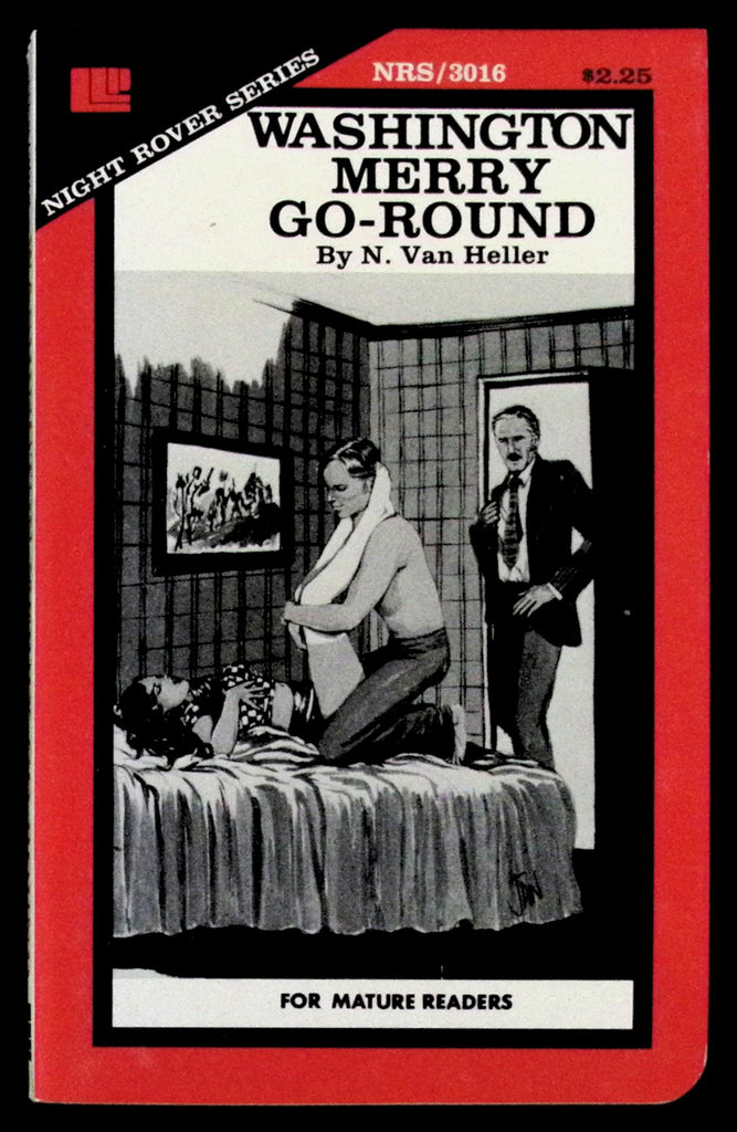 Washington Merry Go-Round by N. Van Heller NSR/3016 Adult Paperback Book 080326VFP-23