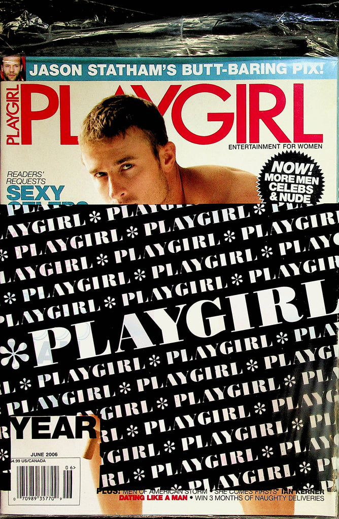 Playgirl Magazine  Sexy Celebs  June 2006   new/sealed   122223lm-p2