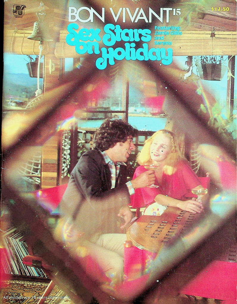 Sex Stars On Holiday Magazine   Jamie Gillis & Serena   #15 1980's  Bon Vivant   052726lmp-GSC