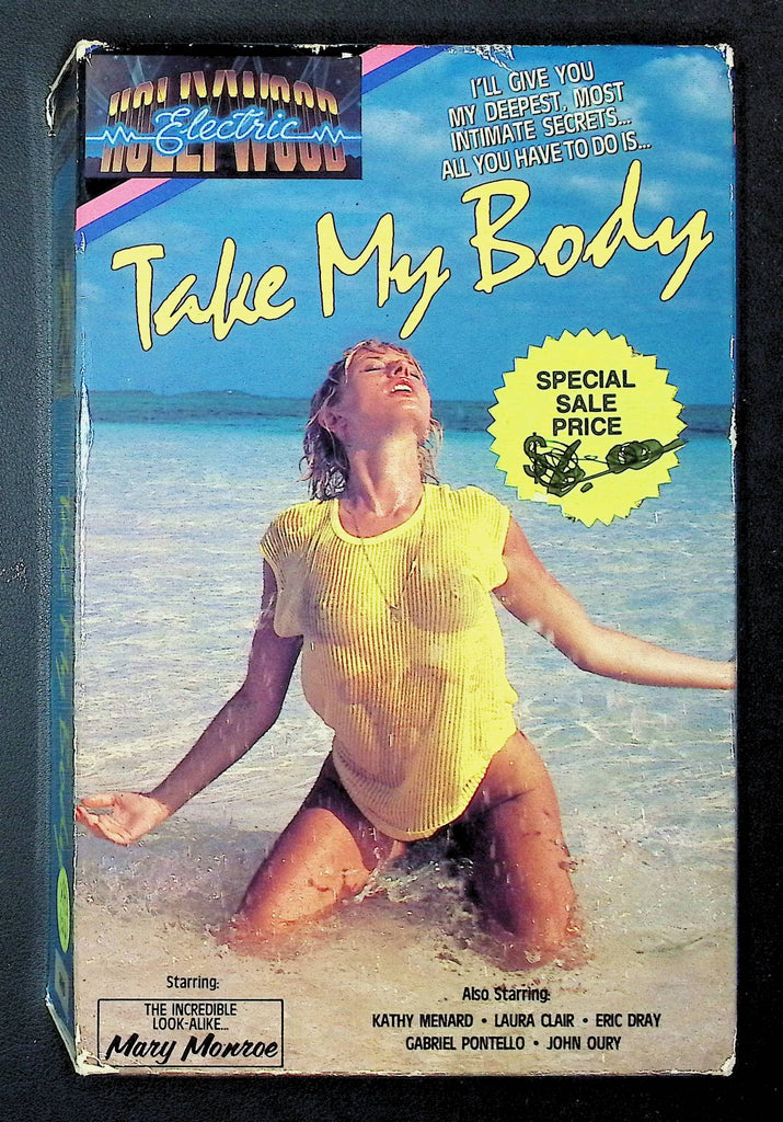 Take My Body Electric Hollywood VHS Kathy Menard Laura Clair 061625DMVHS