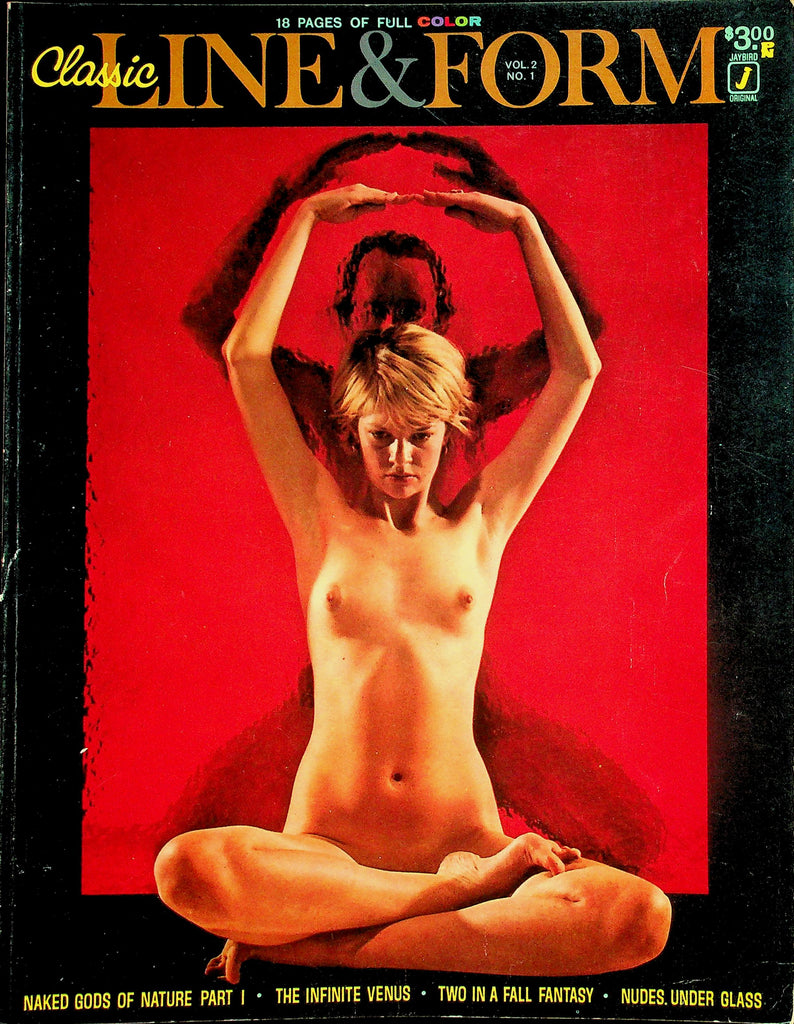 Classic Line & Form Magazine  Naked Gods Of Nature / Nudes Under Glass  vol.2 #1  Fall 1967      063026lmp-GSC