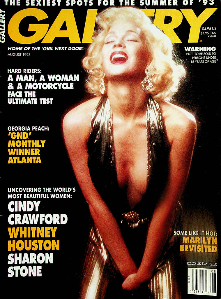 Gallery Magazine   Marilyn Monroe  August 1993   092324lm-p